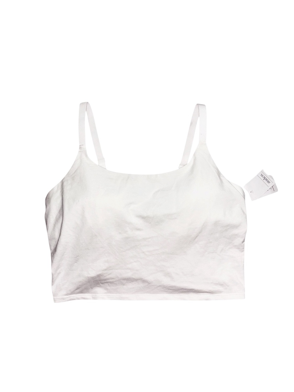 🤍New Auden White Crop Cami Size XXL🤍